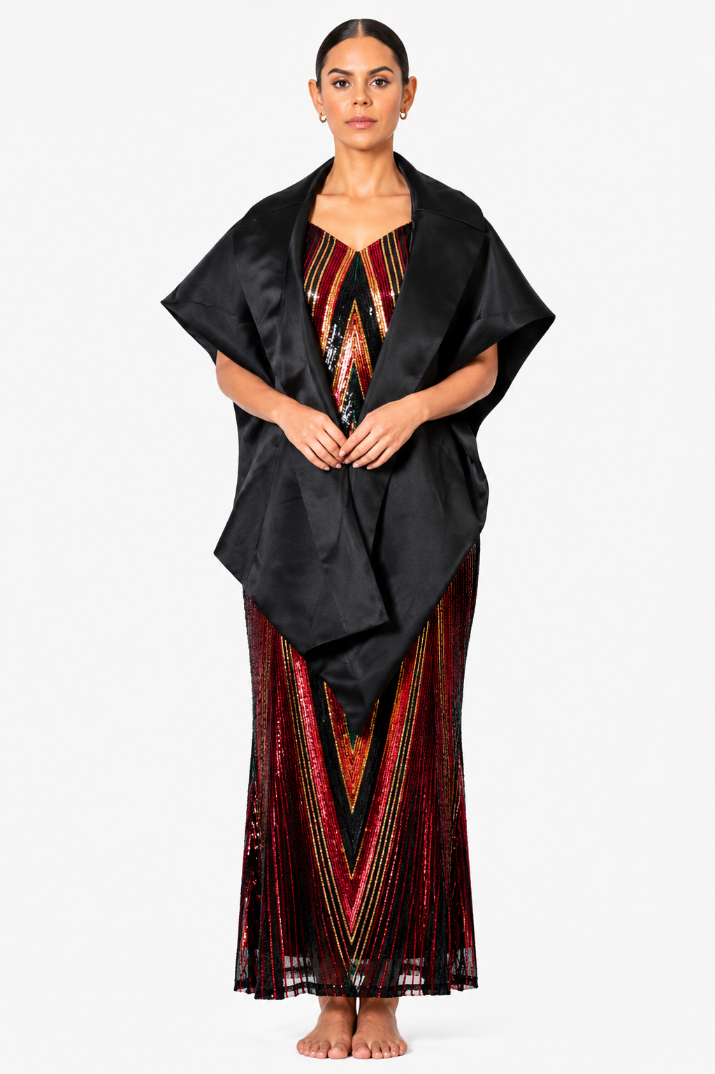 Yuluwirri (Rainbow) Cocktail Dress