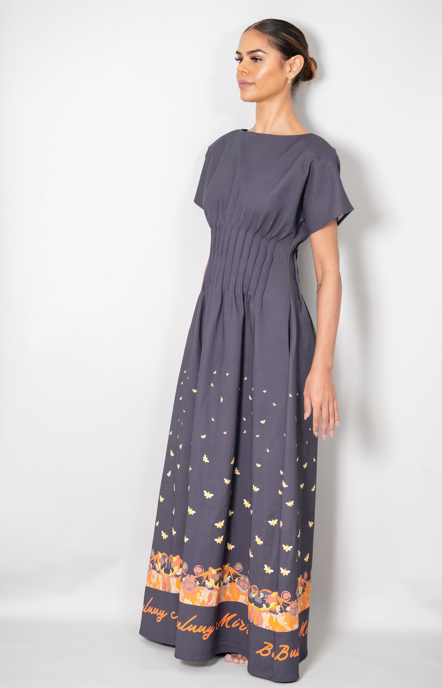 Honey Bee Dress – Navy