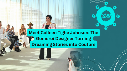 Meet Colleen Tighe Johnson: The Gomeroi Designer Turning Dreaming Stories into Couture