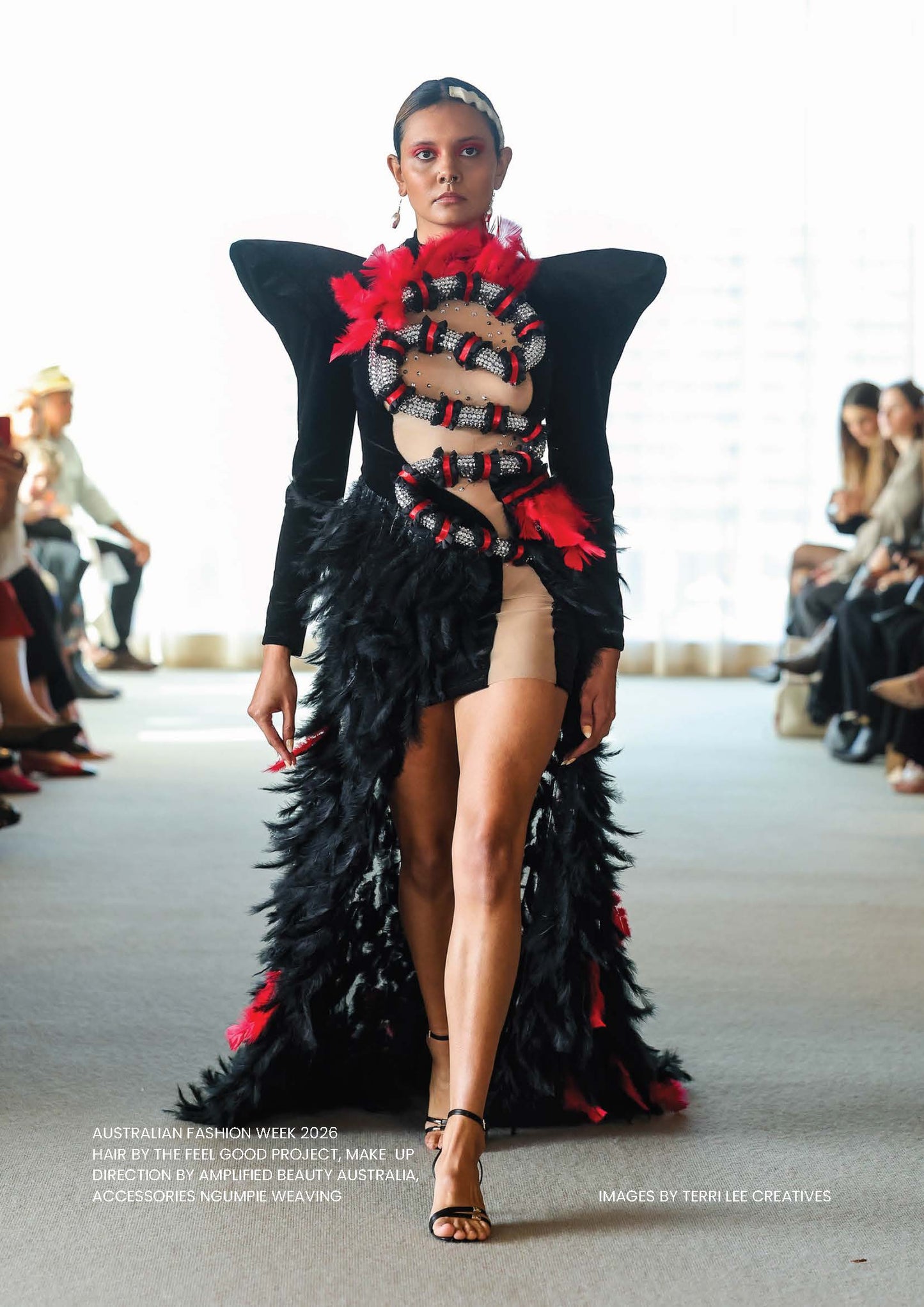 Nhurray Snake Gown