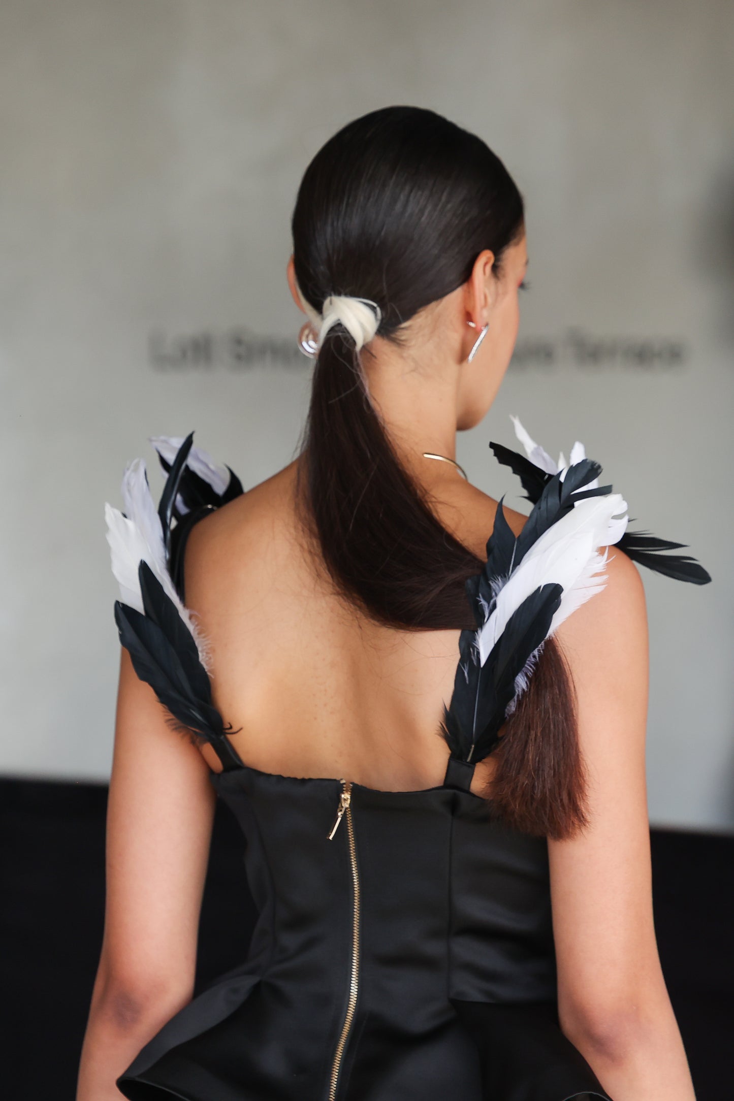 Wuyuu Feathered Top