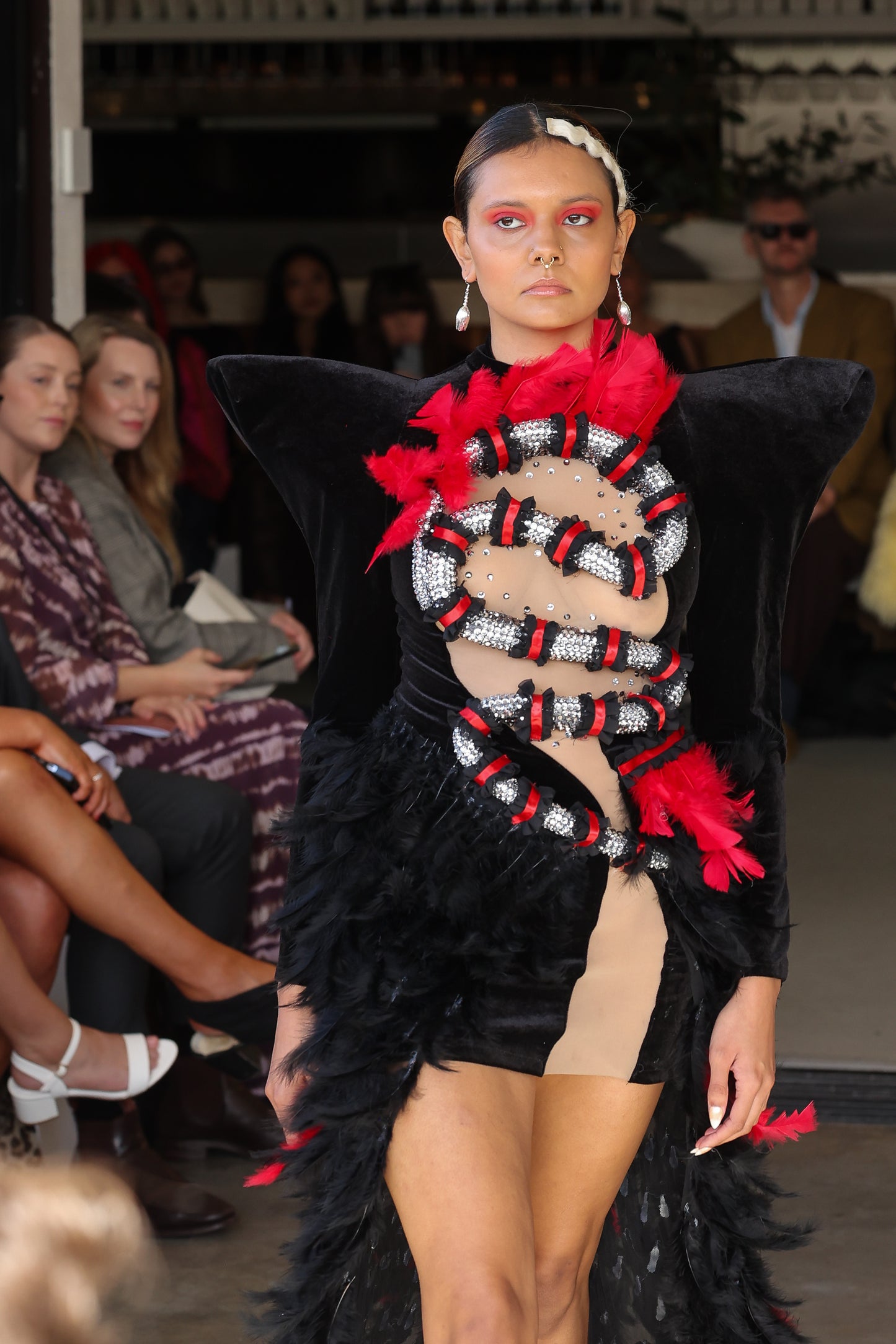 Nhurray Snake Gown