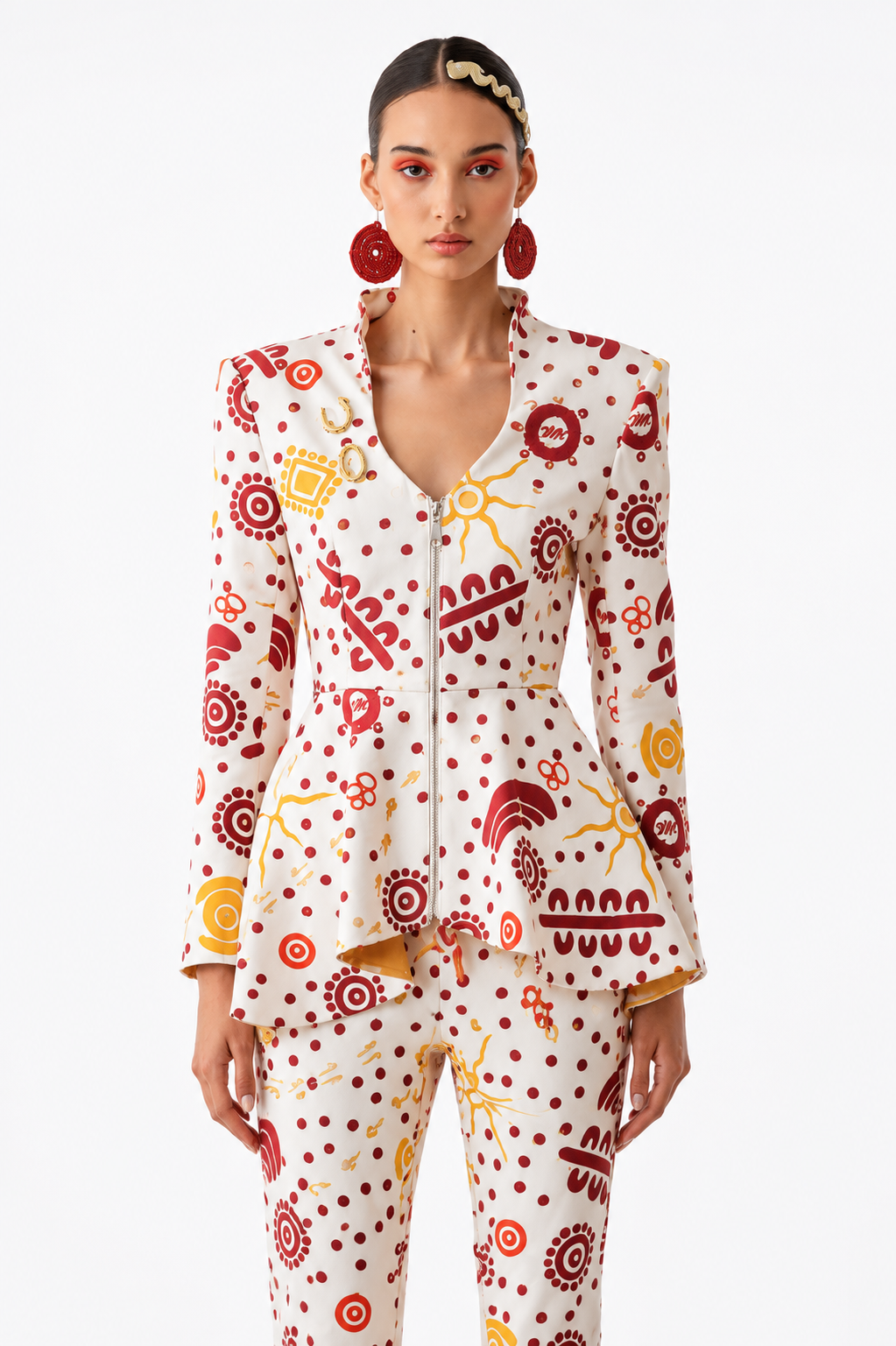 Songlines Peplum Blazer