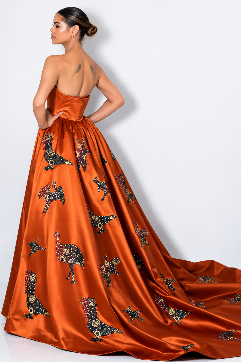 Bambul Queen Dress with Bower Totems