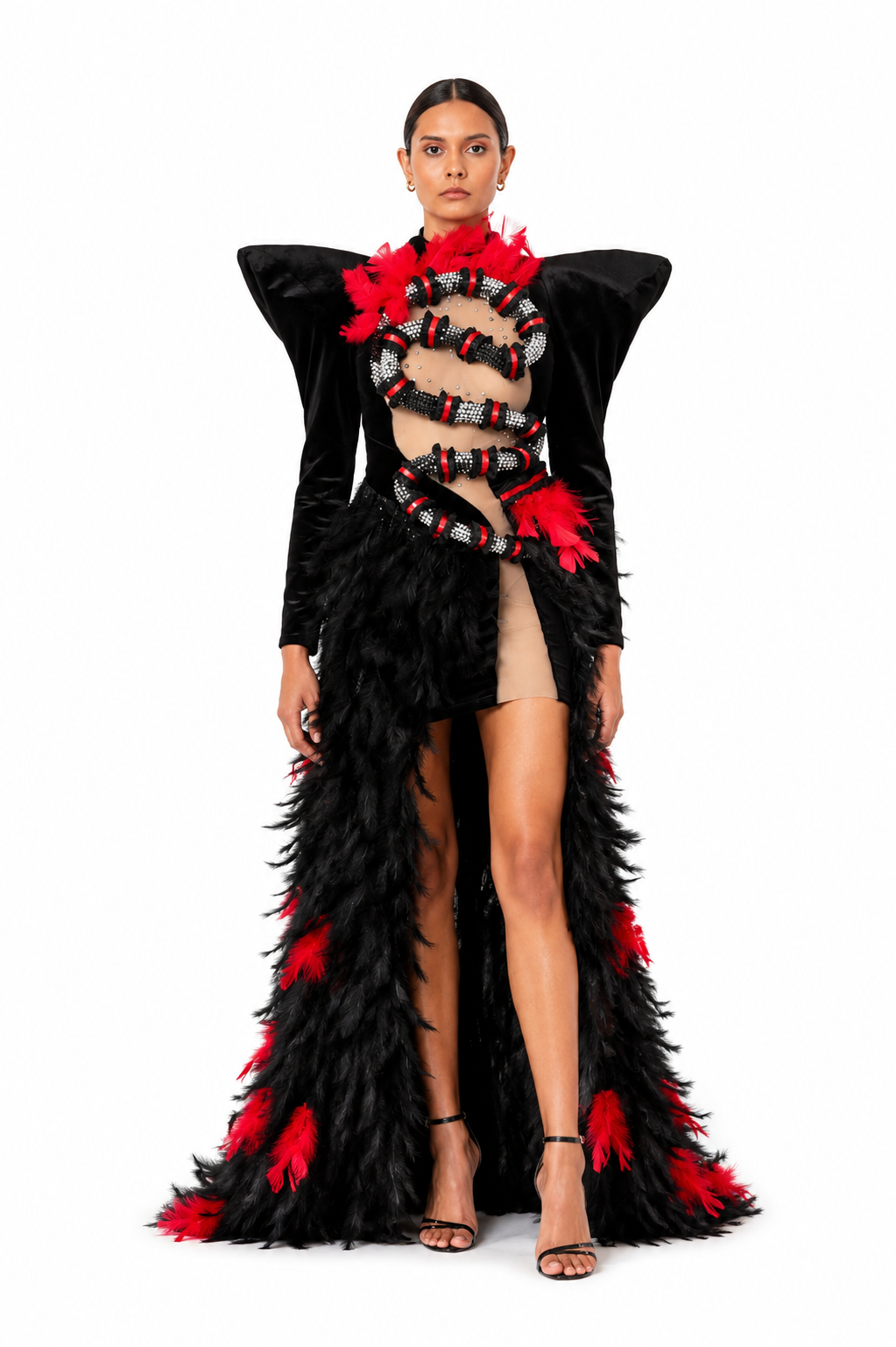 Nhurray Snake Gown