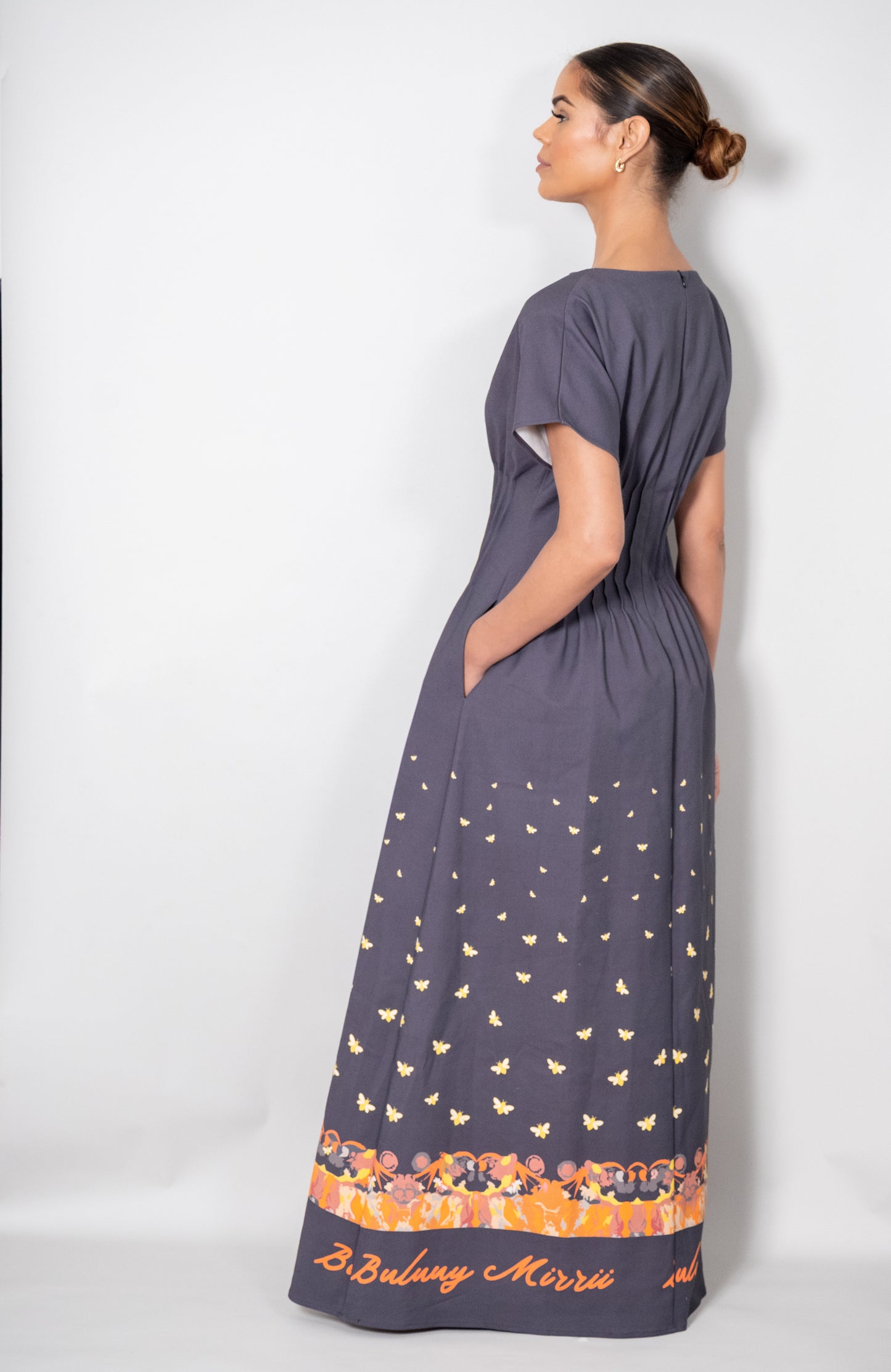 Honey Bee Dress – Navy
