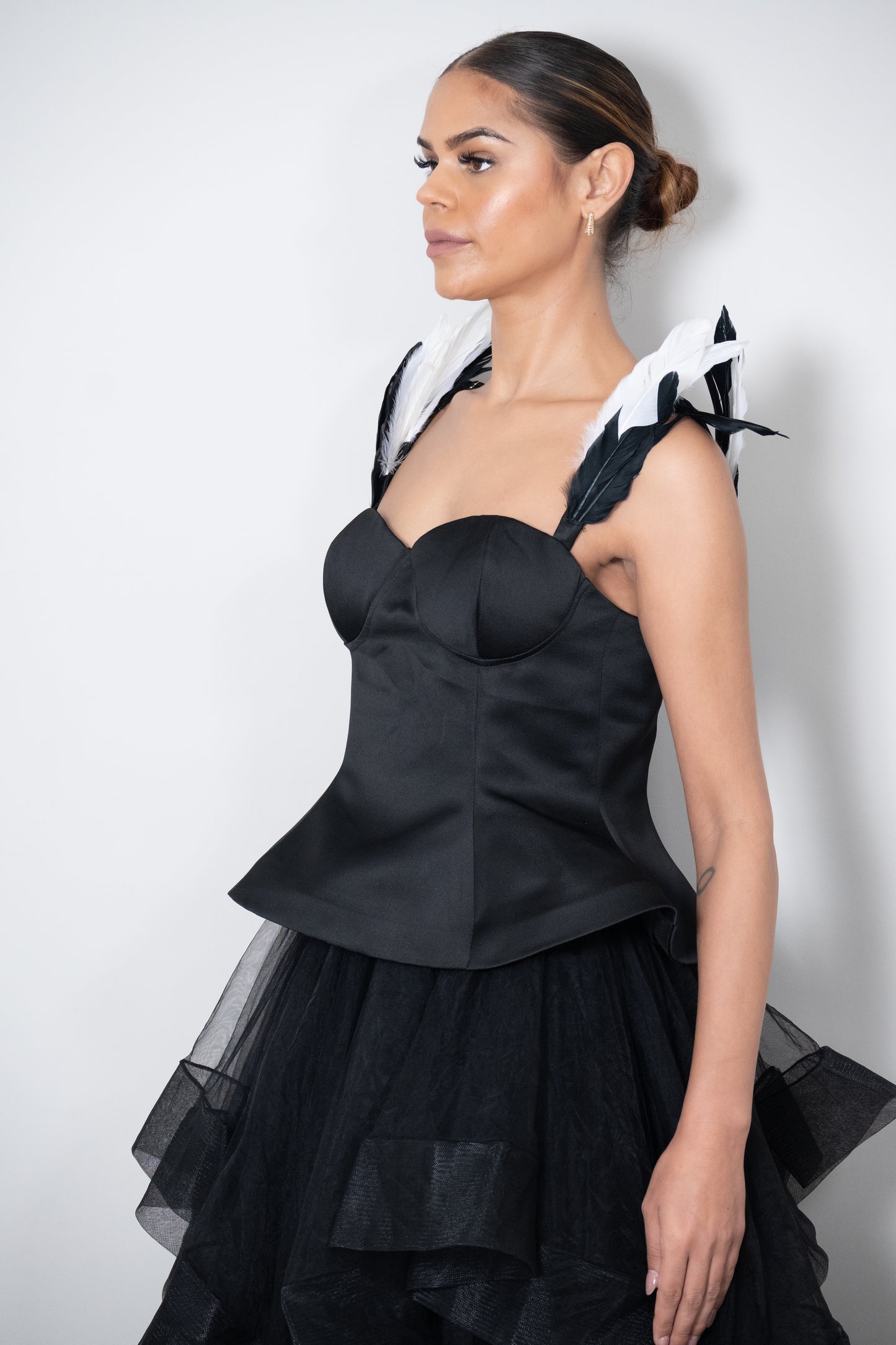 Wuyuu Feathered Top